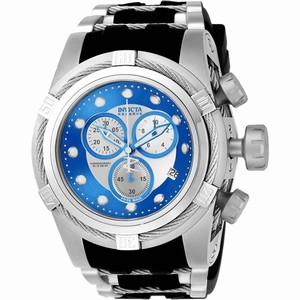 Invicta Blue Dial Polyurethane Rubber Band Watch #21810 (Men Watch)