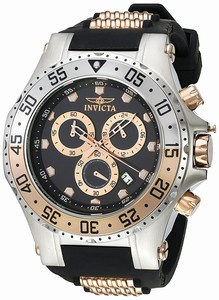 Invicta Black Dial Stainless Steel Band Watch #21831 (Men Watch)