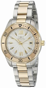 Invicta Silver Dial Stainless Steel Watch #21910 (Women Watch)