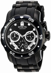 Invicta Black Dial Stainless Steel Band Watch #21930 (Men Watch)