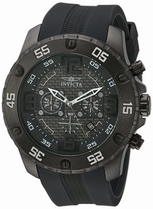 Invicta Pro Diver Quartz Chronograph Date Grey Silicone Watch # 21964 (Men Watch)
