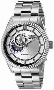 Invicta Silver Dial Stainless Steel Band Watch #22078 (Men Watch)