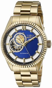 Invicta Blue Dial Stainless Steel Band Watch #22080 (Men Watch)