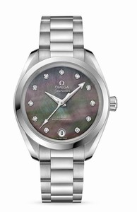 Omega Seamaster Aqua Terra 150M Co-Axial Master Chronometer Stainless Steel Watch# 220.10.34.20.57.001 (Women Watch)