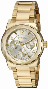 Invicta Silver Dial Stainless Steel Band Watch #22110 (Women Watch)