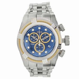 Invicta Blue Dial Stainless Steel Band Watch #22157 (Men Watch)