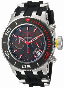 Invicta Black Dial Stainless steel Band Watch # 22362 (Men Watch)