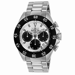 Invicta Silver Dial Stainless Steel Band Watch #22392 (Men Watch)