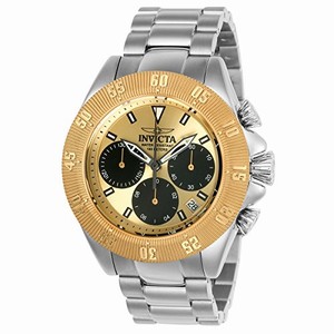 Invicta Gold Quartz Watch #22398 (Men Watch)