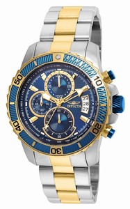 Invicta Blue Dial Water Resistance Watch #22415 (Men Watch)