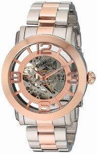 Invicta Rose Gold Dial Stainless Steel Plated Watch #22584 (Men Watch)