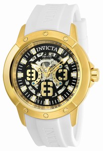 Invicta Black Skeleton Automatic Watch #22630 (Men Watch)