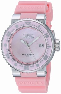 Invicta Oyster Mother Of Pearl Quartz Watch #22669 (Women Watch)