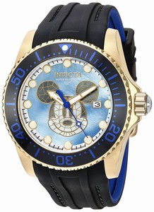 Invicta Mother Of Pearl Dial Stainless Steel Band Watch #22751 (Men Watch)