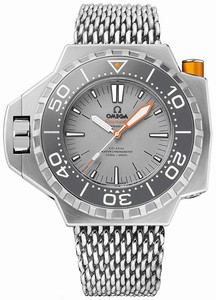 Omega Seamaster Ploprof 1200M Co-Axial Master Chronometer Titanium Bracelet Watch# 227.90.55.21.99.001 (Men Watch)