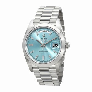 Rolex Automatic Dial color Ice Blue Watch # 228206IBLDP (Men Watch)