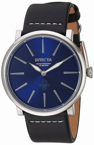 Invicta I Force Quartz Analog Black Leather Watch # 22931 (Men Watch)