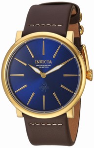 Invicta I Force Quartz Analog Brown Leather Watch # 22934 (Men Watch)