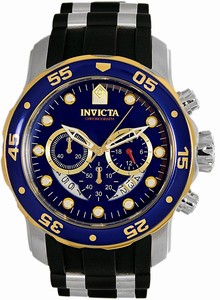 Invicta Blue Dial Stainless Steel Band Watch #22971 (Men Watch)