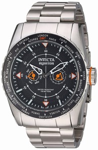 Invicta Grey Dial Stainless Steel Band Watch #22984 (Men Watch)