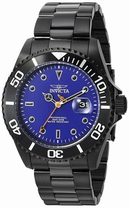 Invicta Blue Dial Stainless Steel Band Watch #23008 (Men Watch)