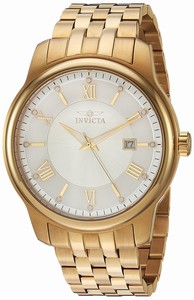 Invicta Silver Dial Stainless Steel Band Watch #23013 (Men Watch)