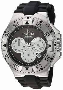 Invicta Black Dial Stainless steel Band Watch # 23039 (Men Watch)