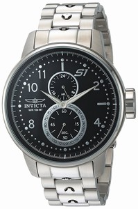 Invicta Black Dial Stainless Steel Band Watch #23060 (Men Watch)