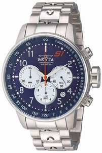 Invicta Blue Dial Stainless Steel Band Watch #23080 (Men Watch)