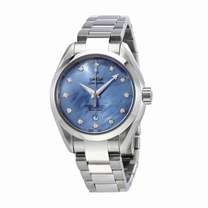 Omega Automatic Dial color Lavender Mother of Pearl Watch # 231.10.34.20.57.002 (Men Watch)