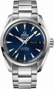 Omega Seamaster Aqua Terra Automatic Chronometer Annual Calender Stainless Steel 38.5mm Watch# 231.10.39.22.03.001 (Men Watch)