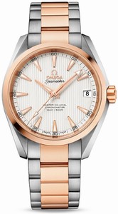 Omega Seamaster Aqua Terra Master Co-Axial Date 18k Rose Gold and Stainless Steel (38.5mm) Watch# 231.20.39.21.02.001 (Men Watch)