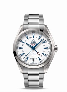 Omega Seamaster Aqua Terra Master Co-Axial Chronometer GMT Date Titanium Watch# 231.90.43.22.04.001 (Men Watch)