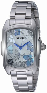 Invicta Silver Dial Stainless Steel Band Watch #23218 (Women Watch)