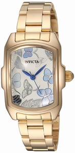 Invicta Silver Dial Stainless Steel Band Watch #23219 (Women Watch)