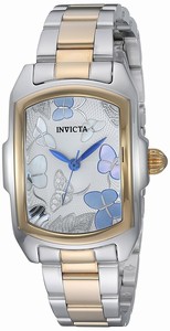 Invicta Silver Dial Stainless Steel Band Watch #23220 (Women Watch)