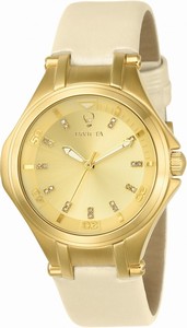 Invicta Gold Quartz Watch #23253 (Women Watch)