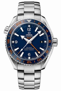 Omega Seamaster Self-winding with Co-Axial Escapement Calibre 8605 Stainless Steel Blue Dial Stainless Steel Brushed Band 44mm Watch #232.30.44.22.03.001 (Men Watch)