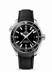 Omega Seamaster Automatic Chronometer Planet Ocean GMT 600M Black Rubber Watch# 232.32.44.22.01.001 (Men Watch)