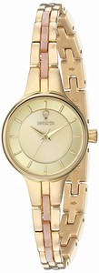 Invicta Gold Oyster Quartz Watch #23321 (Women Watch)