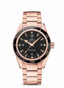 Omega Seamaster Master Co-Axial Chronometer 18k Rose Gold Watch# 233.60.41.21.01.001 (Men Watch)