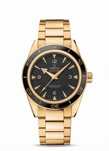 Omega Seamaster Master Co-Axial Chronometer 18k Yellow Gold Watch# 233.60.41.21.01.002 (Men Watch)