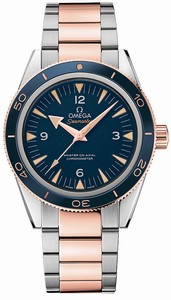 Omega Seamaster Master Co-Axial Automatic Chronometer 18k Rose Gold and Titanium Watch# 233.60.41.21.03.001 (Men Watch)