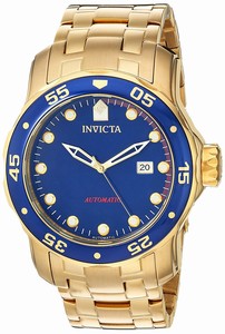 Invicta Blue Dial Stainless Steel Band Watch #23633 (Men Watch)