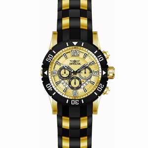 Invicta Gold Quartz Watch #23700 (Men Watch)