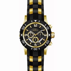 Invicta Black Quartz Watch #23702 (Men Watch)