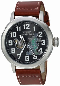 Invicta Brown Leather Disney Limited Edition Watch # 23794 (Men Watch)