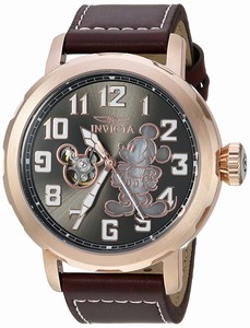 Invicta Brown Leather Disney Limited Edition Watch # 23796 (Men Watch)