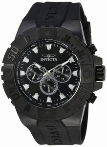 Invicta Black Quartz Watch #23973 (Men Watch)