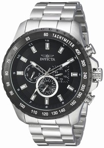 Invicta Black Quartz Watch #24210 (Men Watch)